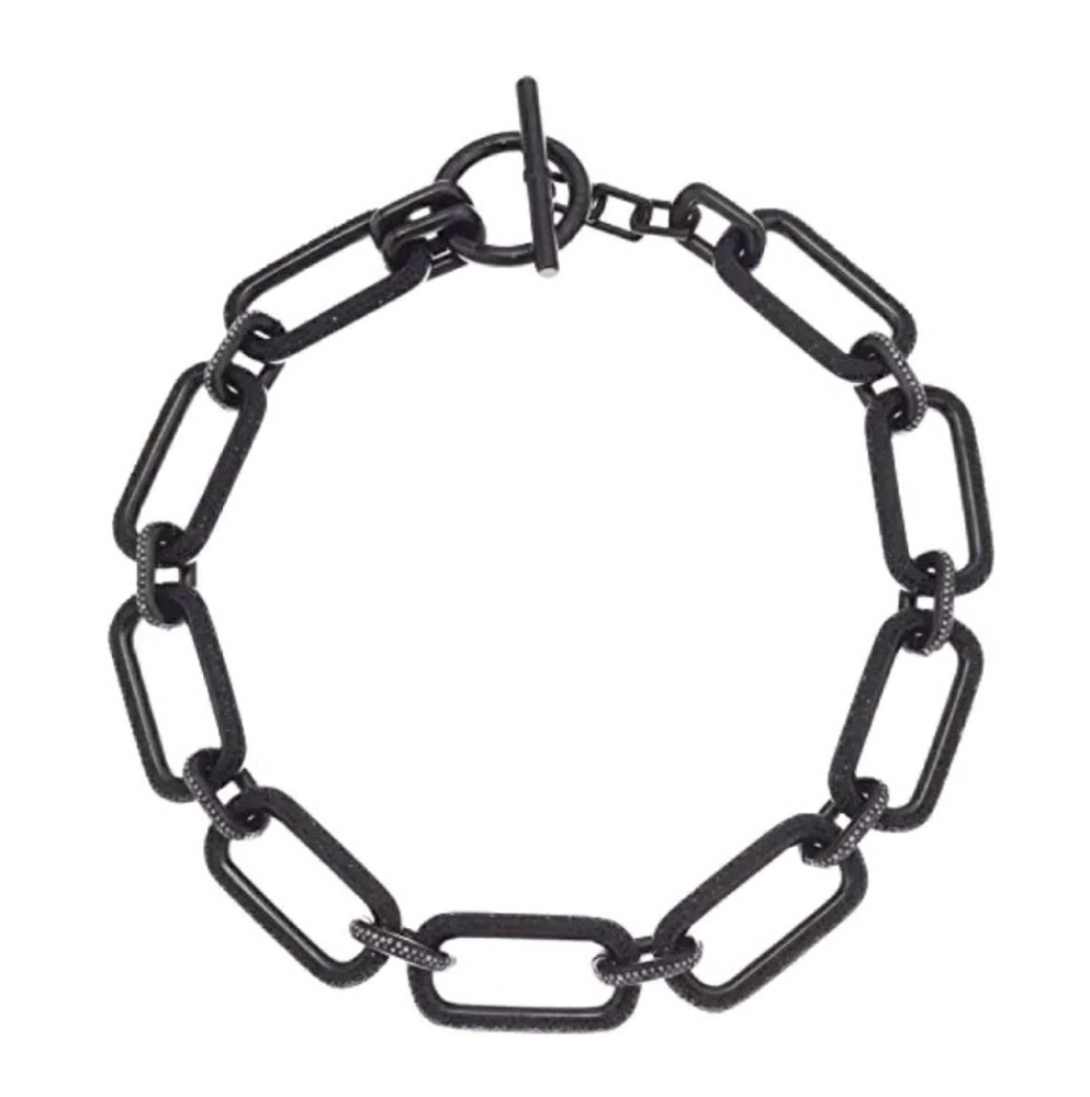 Michael Kors Brilliance Pave Link Necklace
